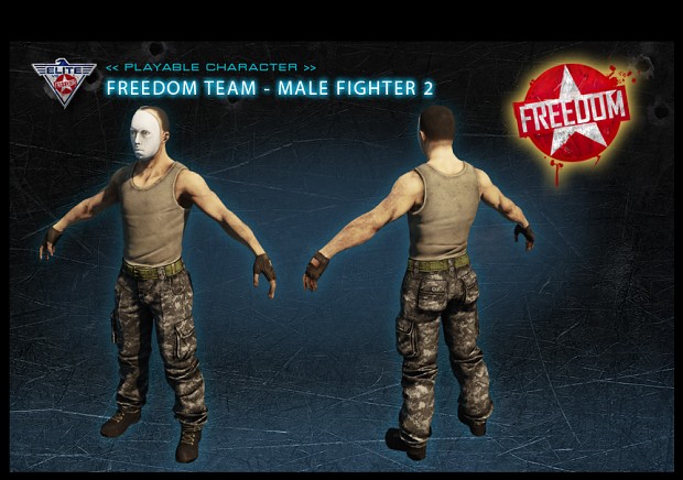 Freedom fighter male 1