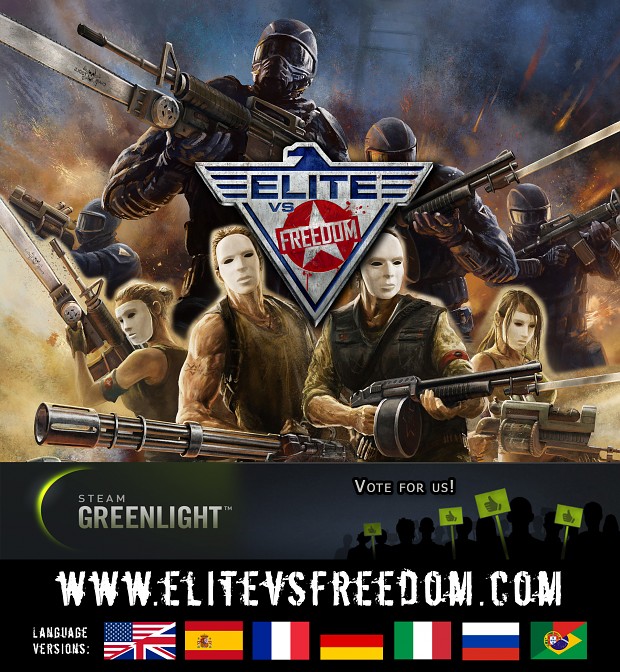 Elite vs. Freedom is now on Steam Greenlight