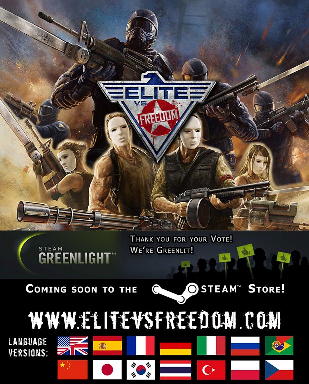 Promotional Image Elite vs. Freedom 