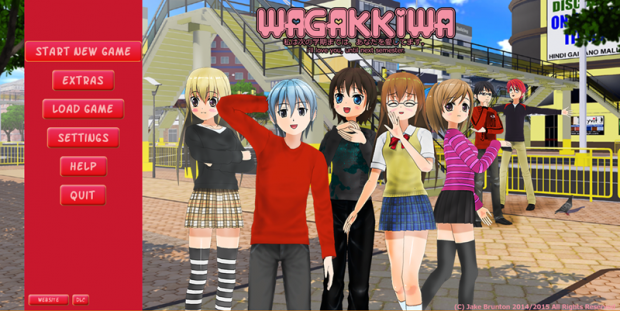 WAGAKKIWA home screen