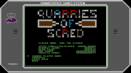 Quarries Of Scred - Update 005 - Stats Screen [C64