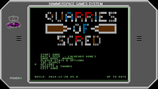 Quarries Of Scred - Update 005 - Menu Screen [C64]