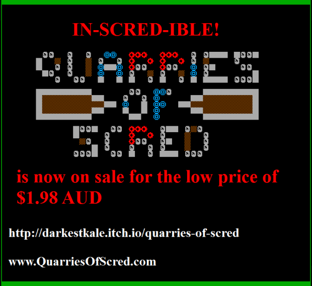 Quarries of Scred - Promo banner