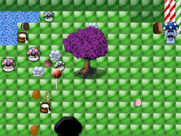 Close-up screenshots of actual gameplay