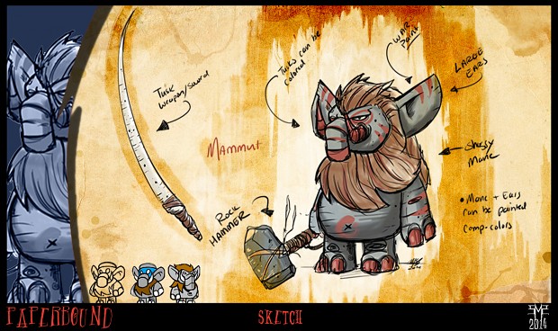 Mastodon Concepts & Sketches