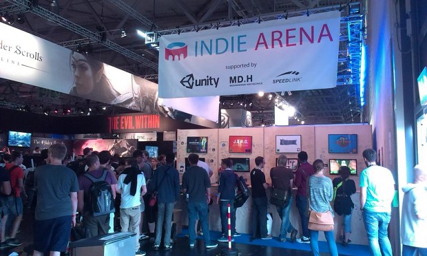 Paperbound at Gamescom 2014 Indie Arena