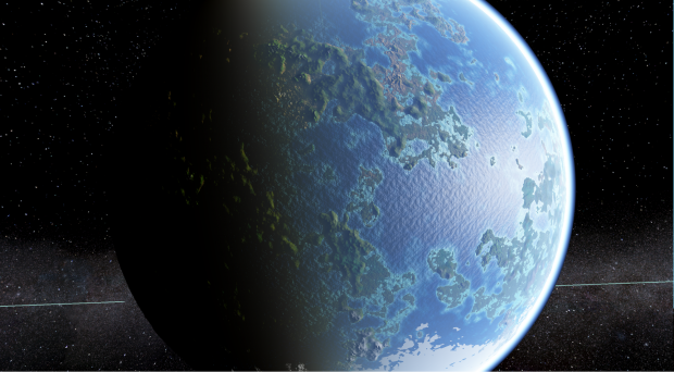 Planet with Normal Mapping