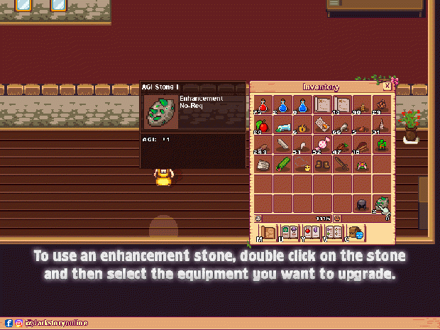 How to use a Enhancement Stone?
