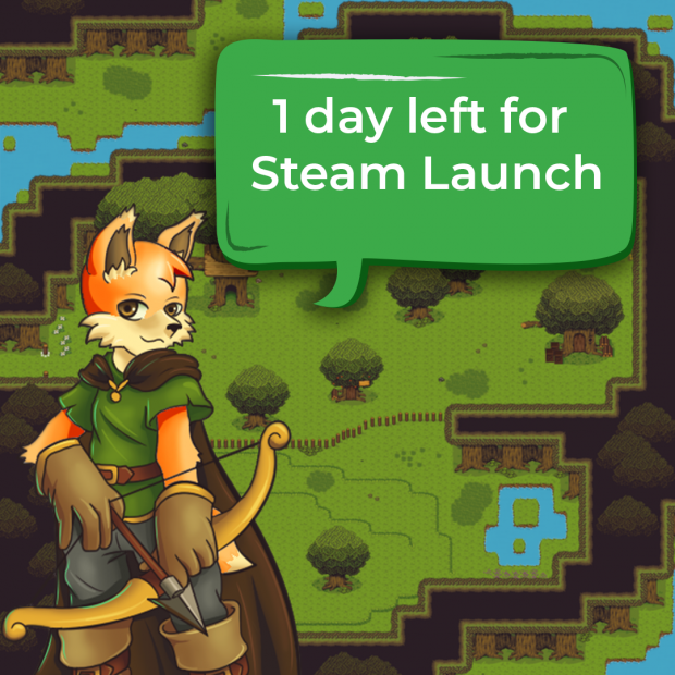 One day left for STEAM launch !!