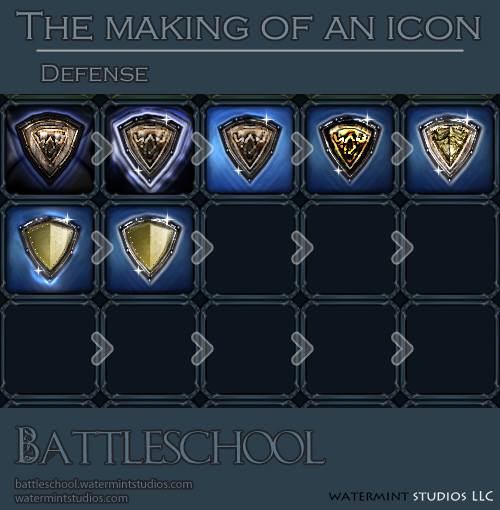 Defense Icon - Making of an Icon