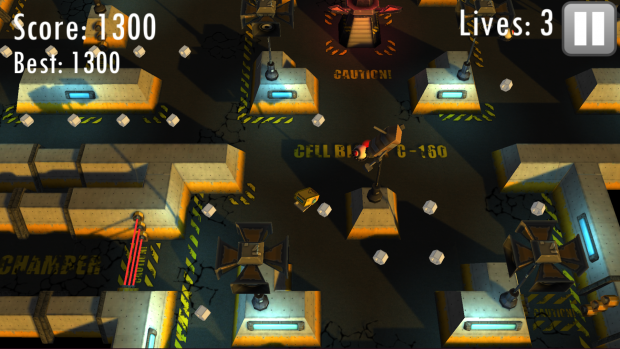 Pacman Style Arcade Game Screenshot