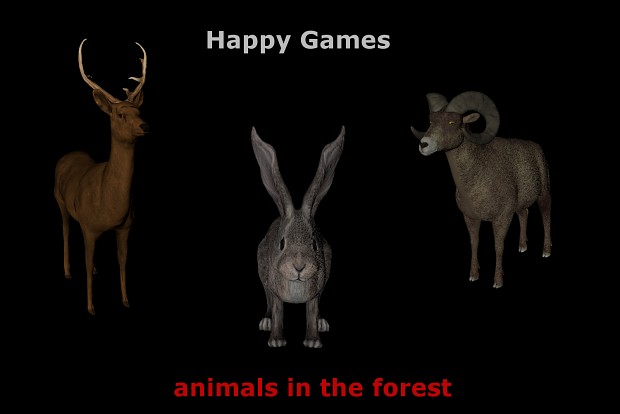 Happy Games:Forest Animal of The Hunger Games area