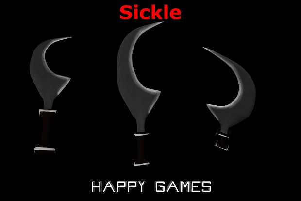 Happy Games: New weapon "Sickle"