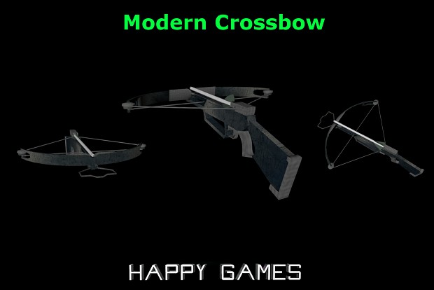 Happy Games : New Weapon " Modern X-Bow"
