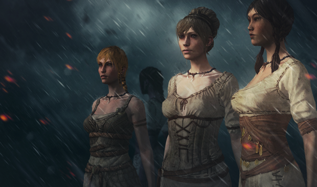 Newly implemented female characters
