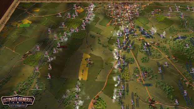 Ultimate General: Gettysburg gameplay images