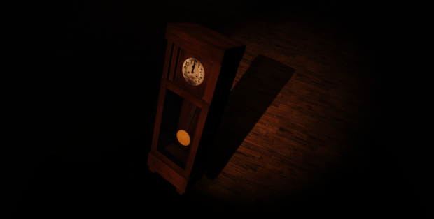 Wooden Floor - Grandfather Clock