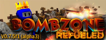 Bombzone refueled V0.7.5 (alpha 3) released