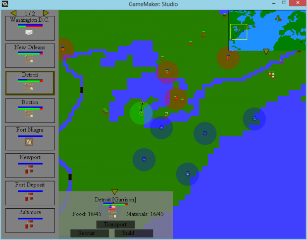 Early Development Screenshots