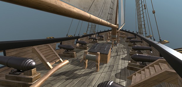 Blackwake Naval cutter ship