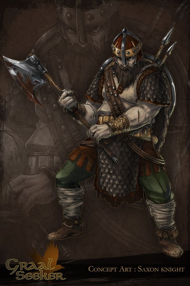 Saxon knight