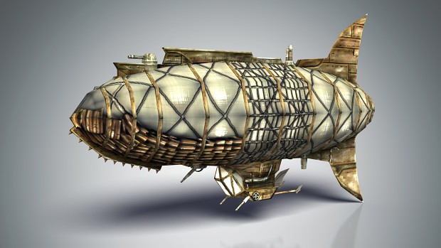 Iron Star - Zeppelin 3D Model