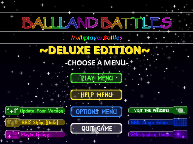 Main Menus