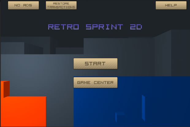 Retro Sprint 2D Screenshots