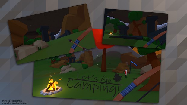 Let's Go Camping! Alpha Wallpaper