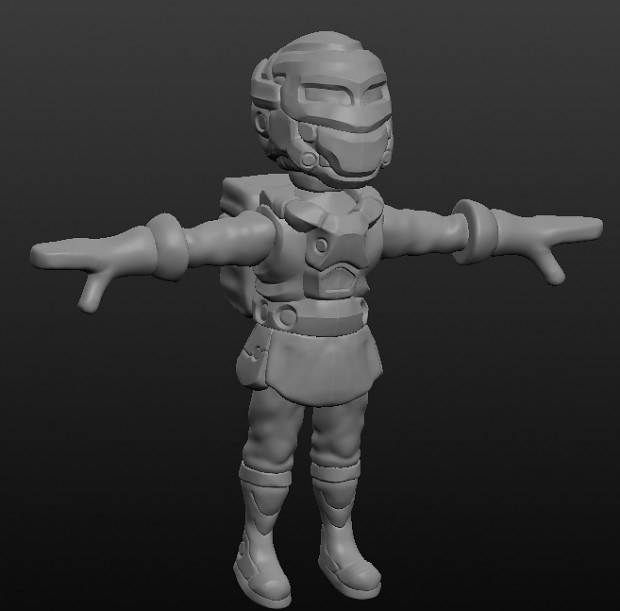 Soldier main character redone