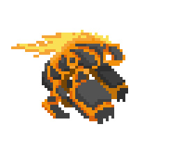 Flame Creature Animation Test