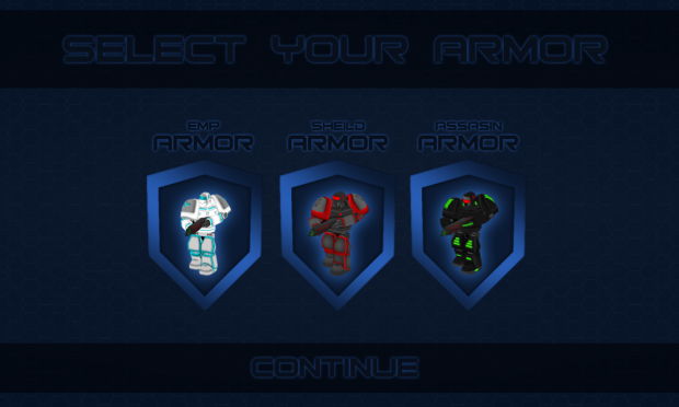 New Armor Select GUI