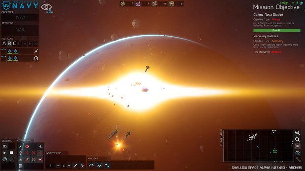 Capital Ship Explosion