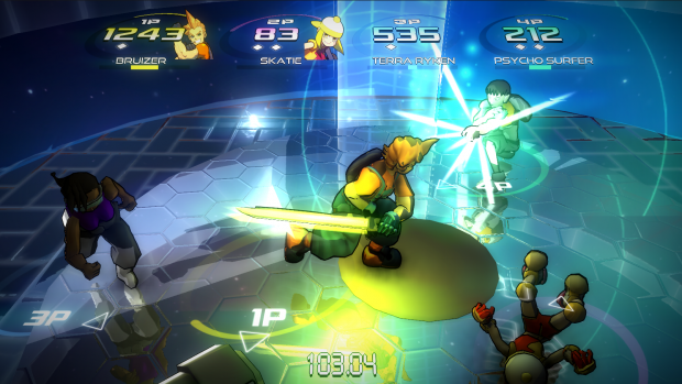 4 Player Battle in Stage 2