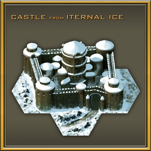 One of the castles on the Eternal Ice Island