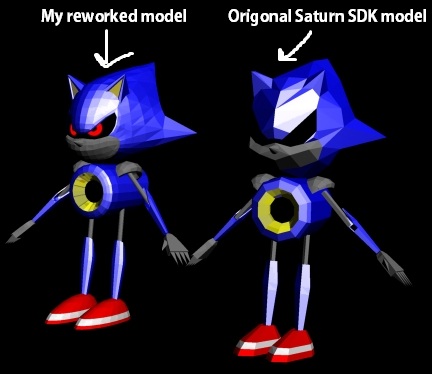 Metal Sonic Boss Model improvements