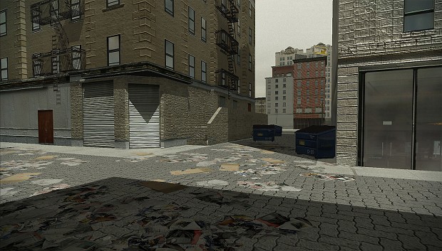 Adding Dirty Alleys into the Procedural Cities