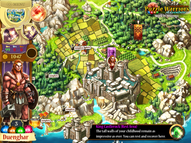 Puzzle Warriors Adventure Screenshots