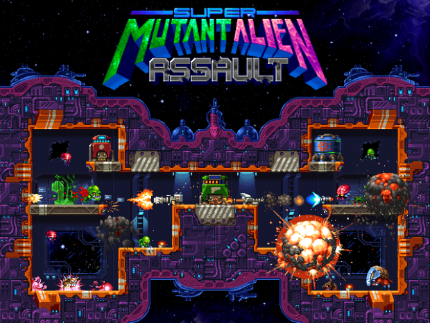 Super Mutant Alien Assault - Promotion Art