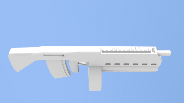 The Assault Rifle (Completed Model)