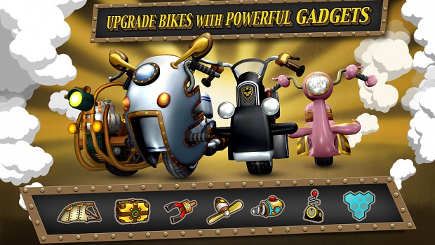 Update bikes with powerful gadgets!