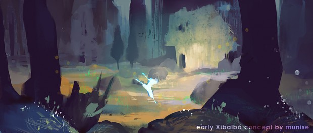 Early Environment and Style Concept Art