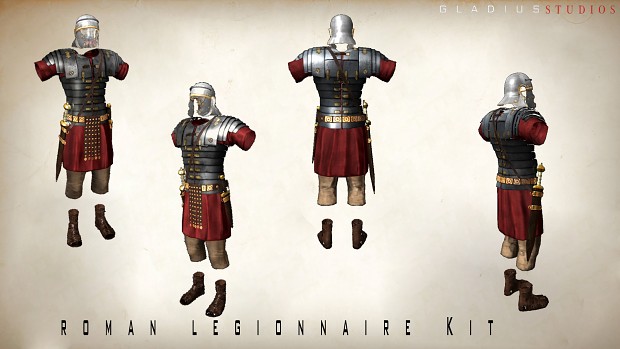 roman legionnaire kit