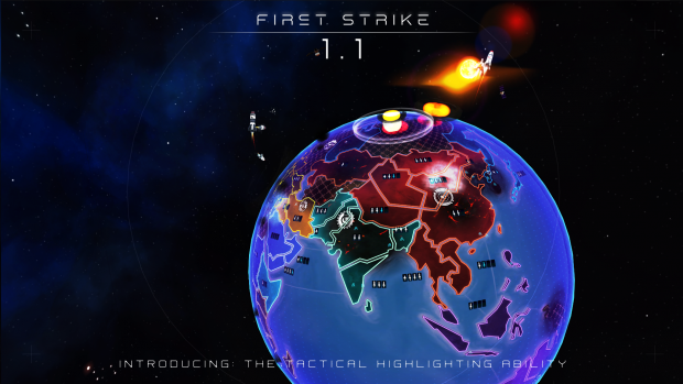 First Strike 1.1 Announcement Screens