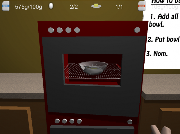 An almost working oven.