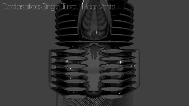 Declassified Single Turret - Heat Vents