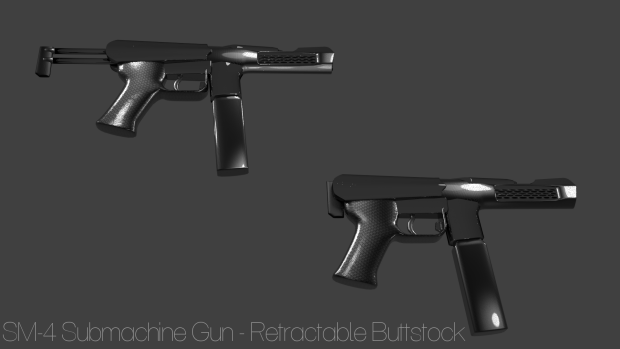 SM-4 Italian Edition Retractable Buttstock