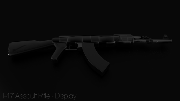 T-47 Assault Rifle - Display