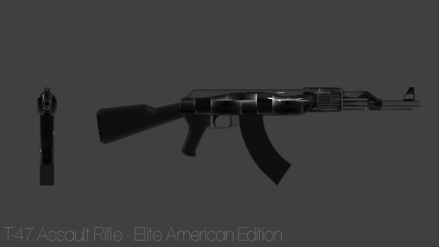 T-47 Assault Rifle - Elite American Edition Prop