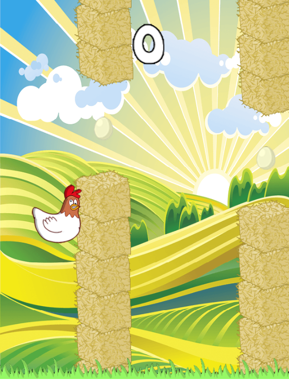 Brave Chicken Adventures: Flappy Chicken